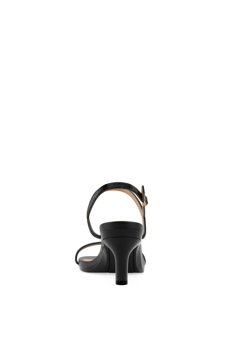 The Miranda - Coal Rhinestone 3 Stiletto