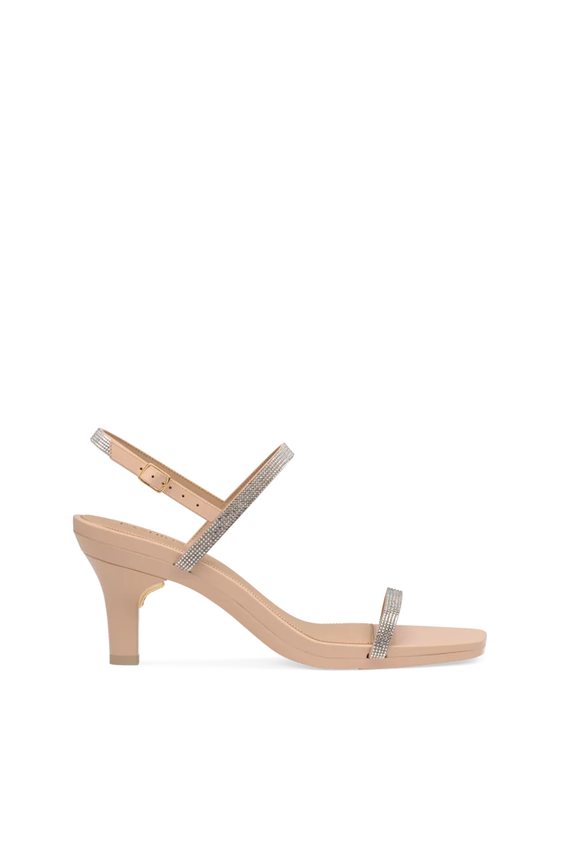 The Miranda - Sand Rhinestone 3 Stiletto