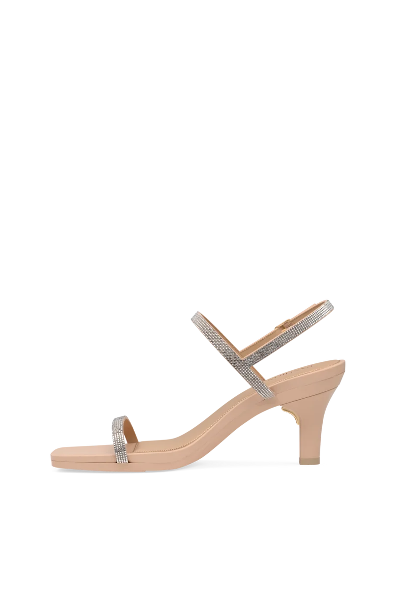 The Miranda - Sand Rhinestone 3 Stiletto