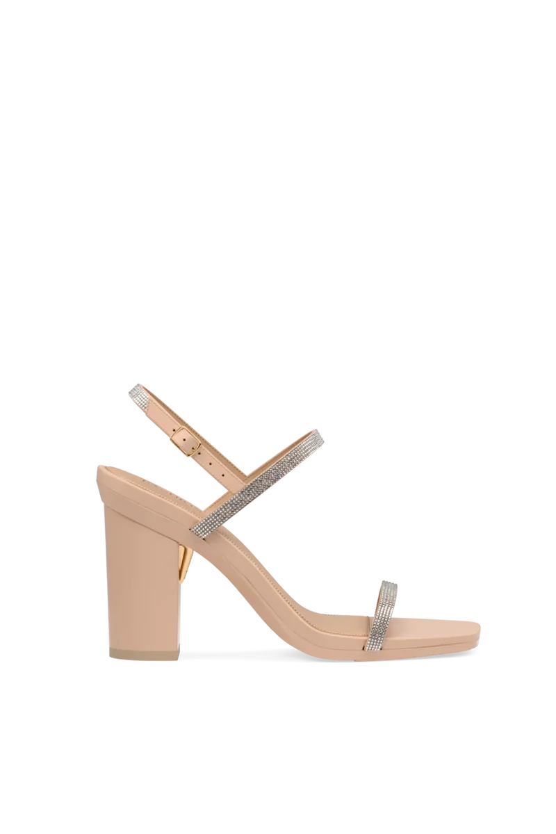 The Miranda - Sand Rhinestone 4 Block