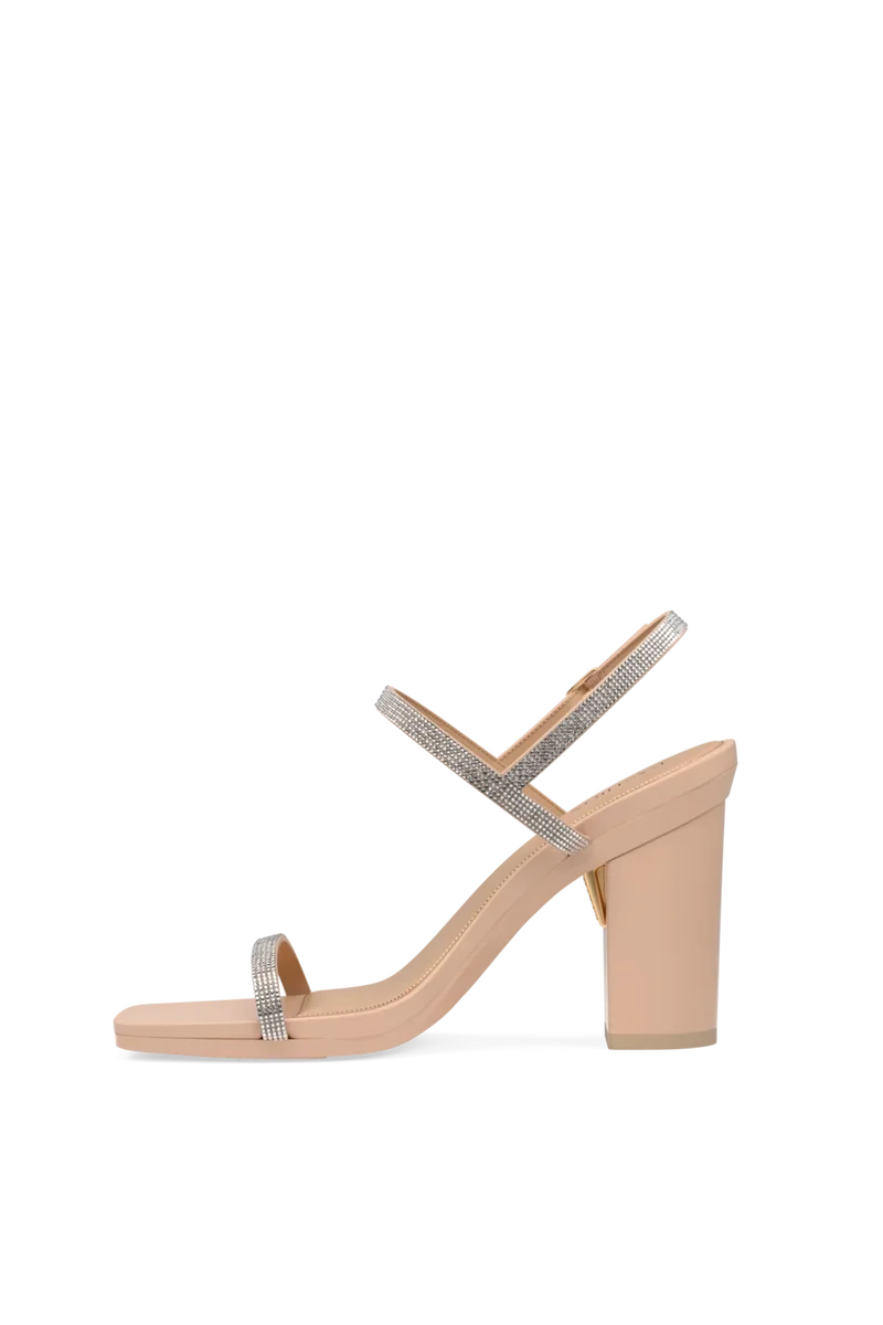 The Miranda - Sand Rhinestone 4 Block