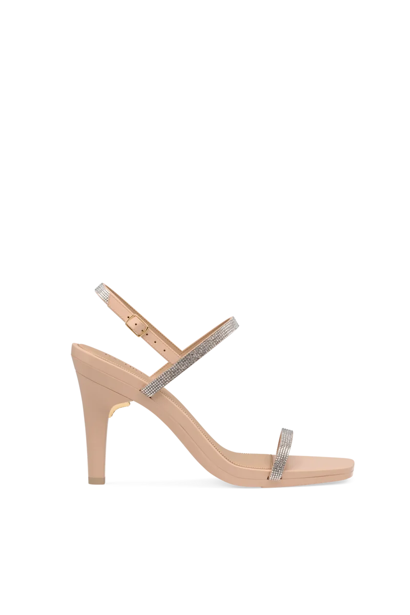The Miranda - Sand Rhinestone 4 Stiletto