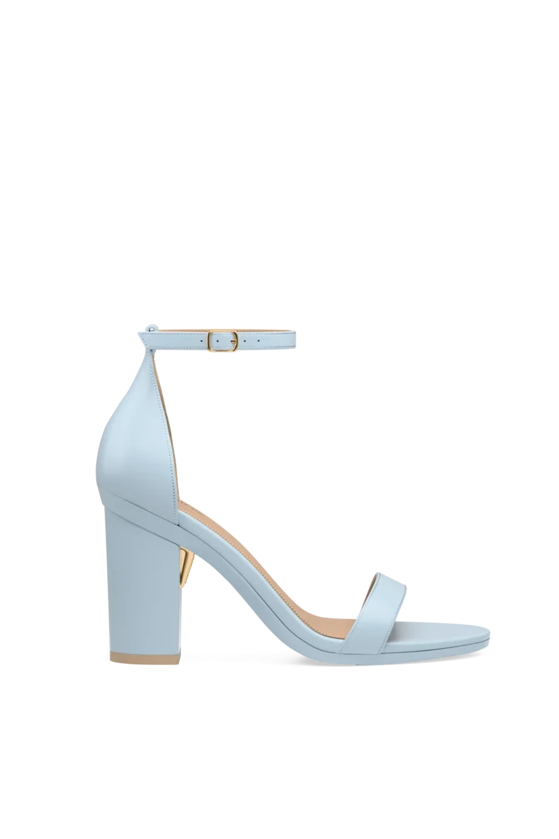 The Pashionista - Baby Blue Leather 4 Block