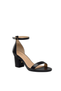 The Pashionista - Coal Leather + Block Heel Kit 3 Coal