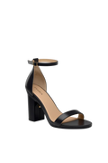 The Pashionista - Coal Leather + Block Heel Kit 4 Coal