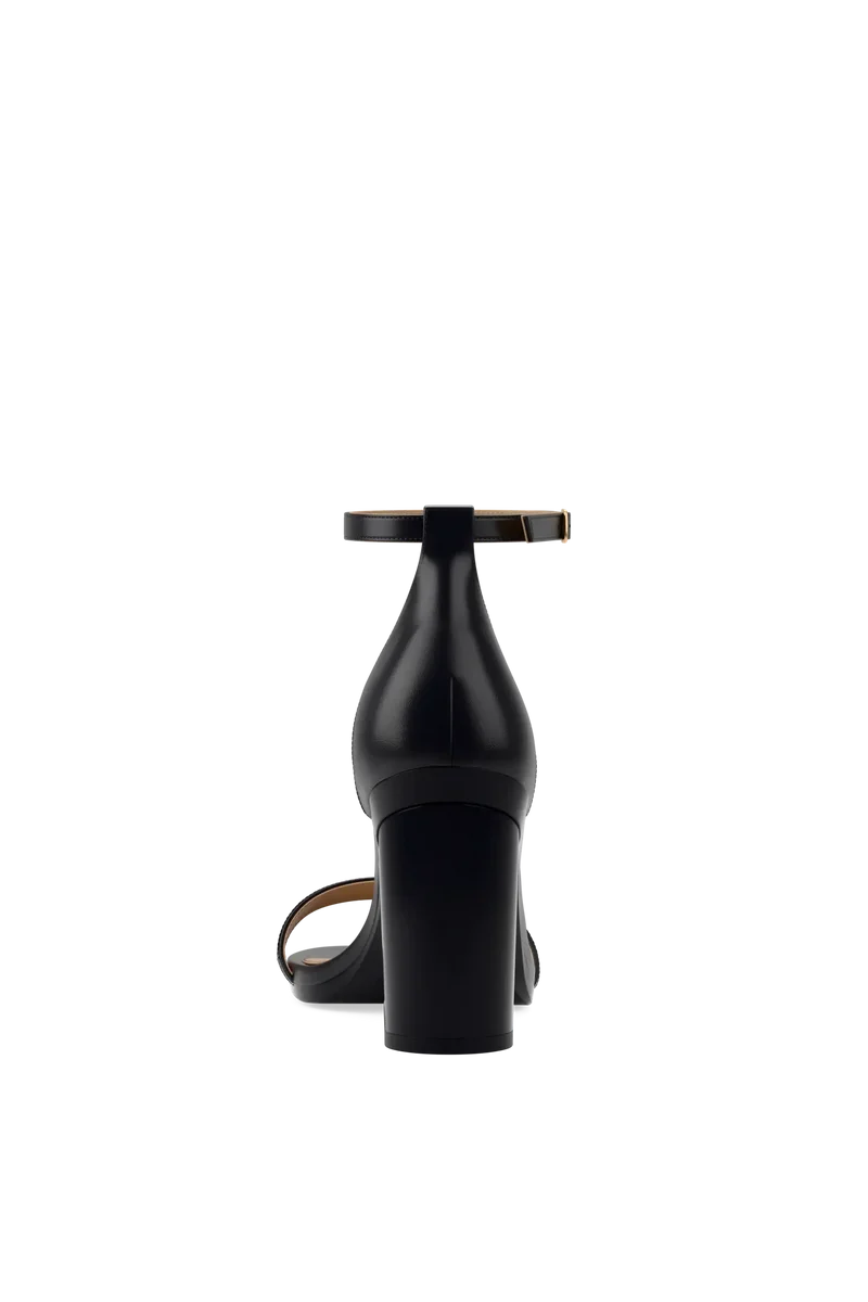 The Pashionista - Coal Leather + Block Heel Kit 4 Coal
