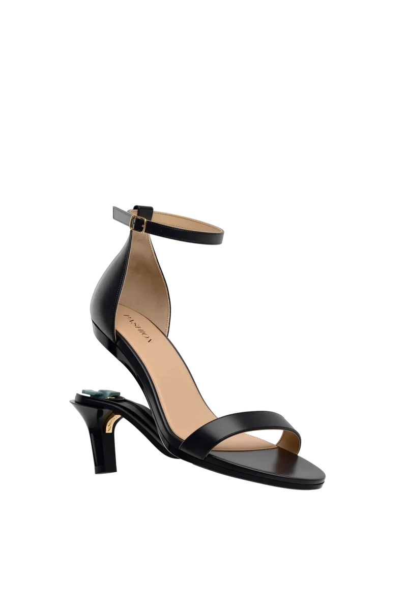 The Pashionista - Coal Leather + Stiletto Heel Kit 3 Coal