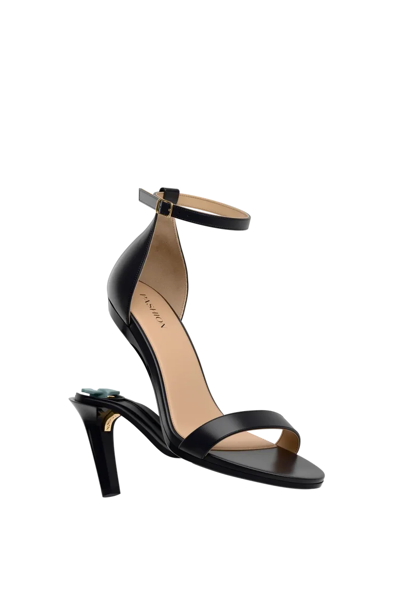 The Pashionista - Coal Leather + Stiletto Heel Kit 4 Coal