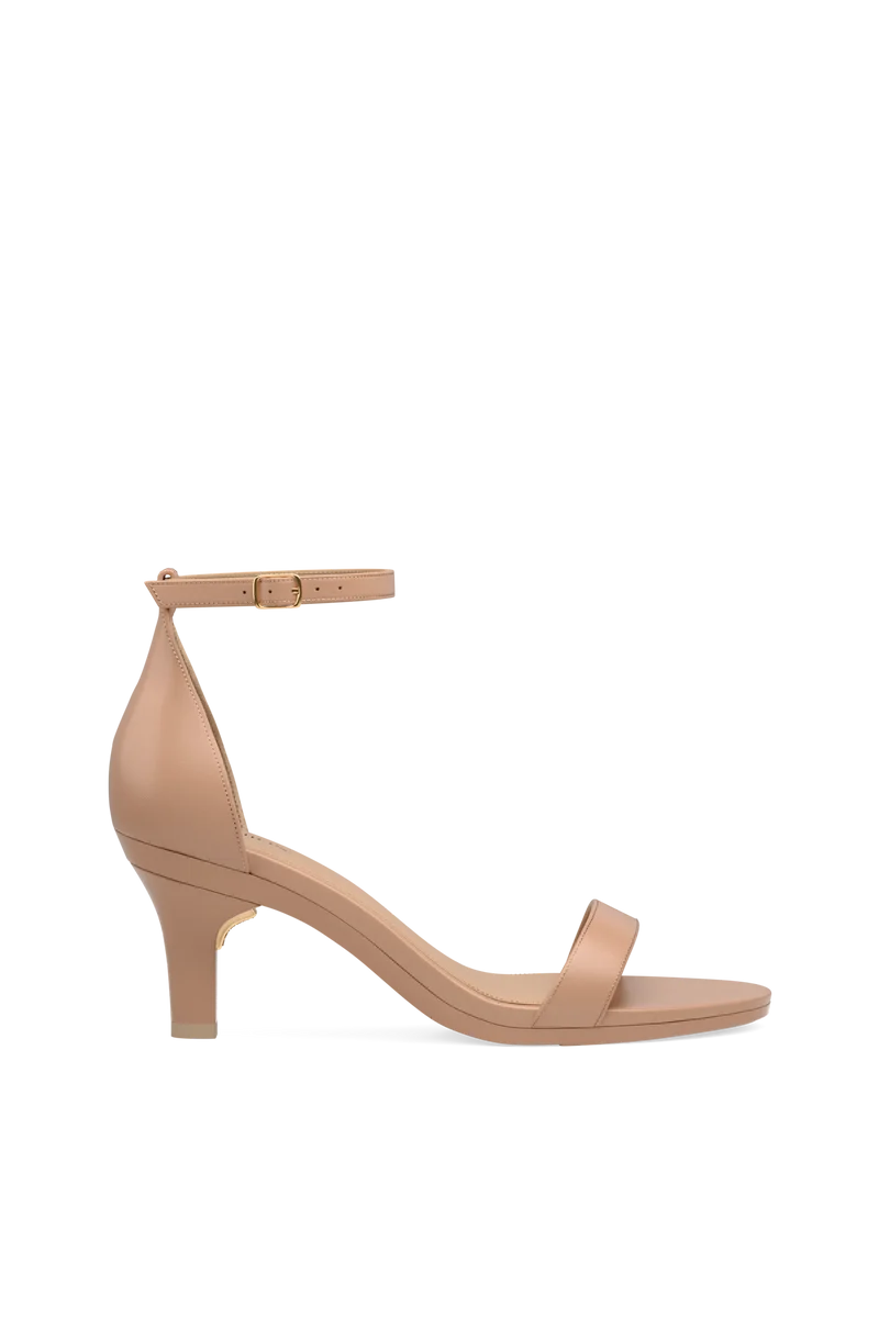 The Pashionista - Latte Leather 3 Stiletto