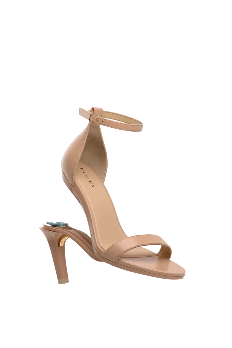 The Pashionista - Latte Leather 4 Stiletto