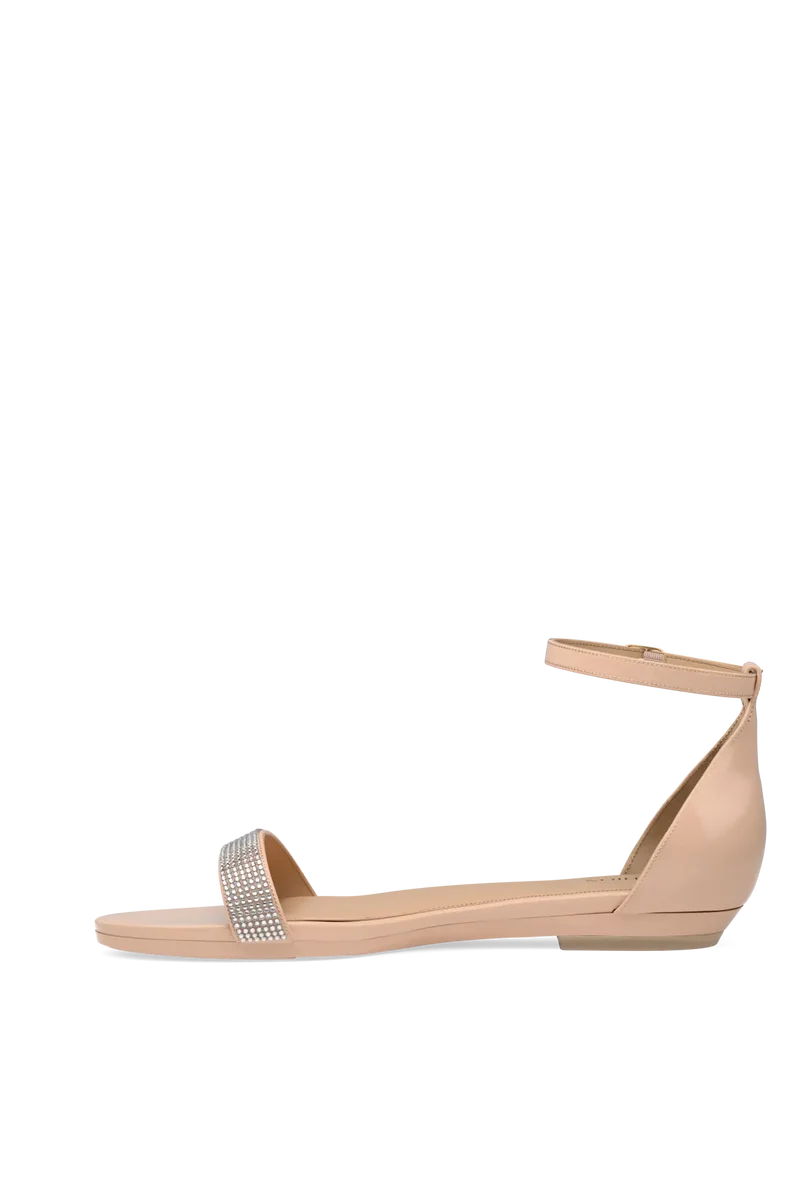 The Pashionista - Sand Patent Rhinestone