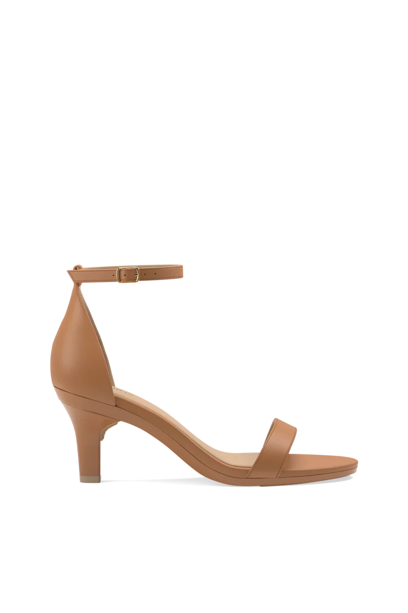 The Pashionista - Whiskey Leather 3 Stiletto - FINAL SALE