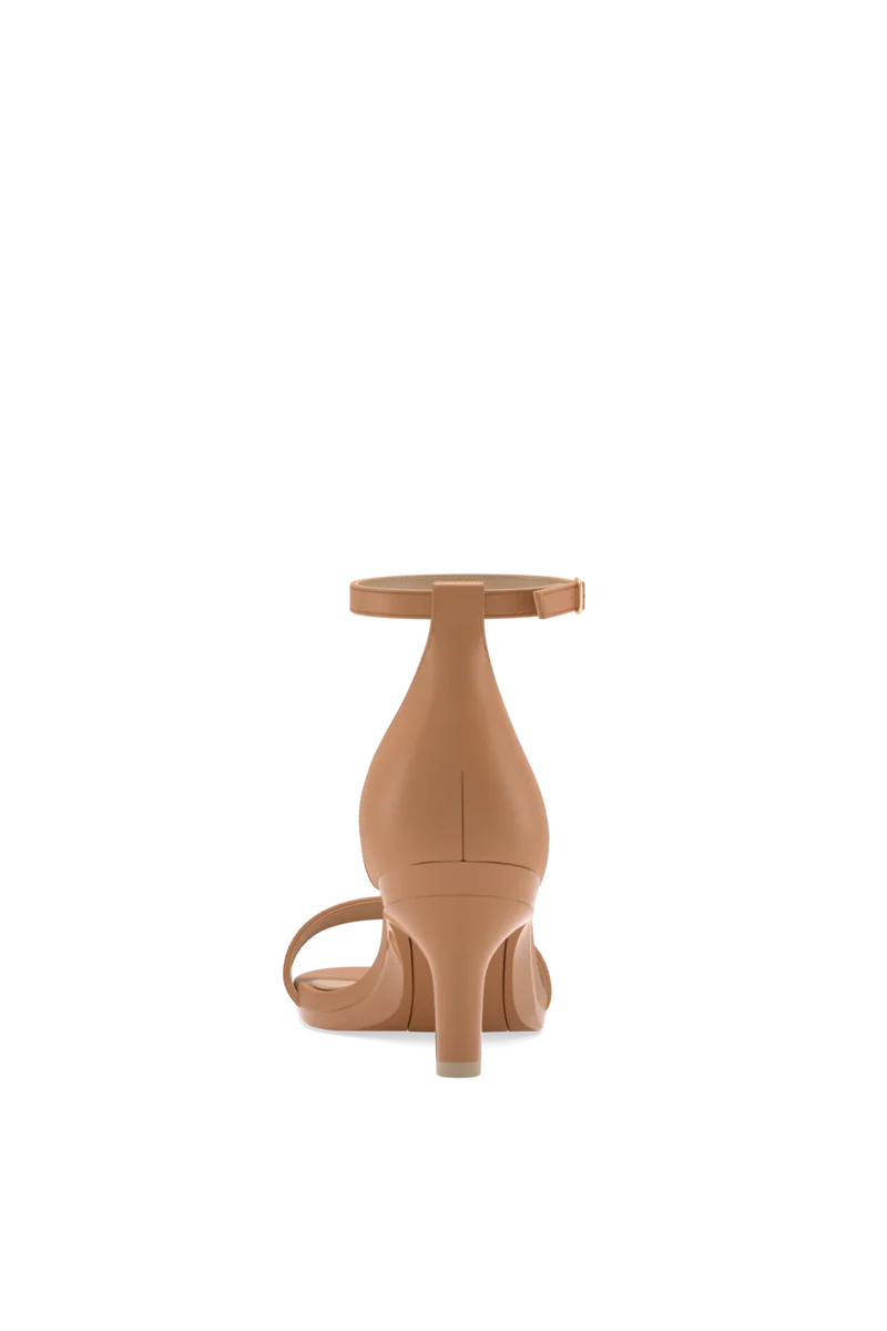 The Pashionista - Whiskey Leather 3 Stiletto - FINAL SALE