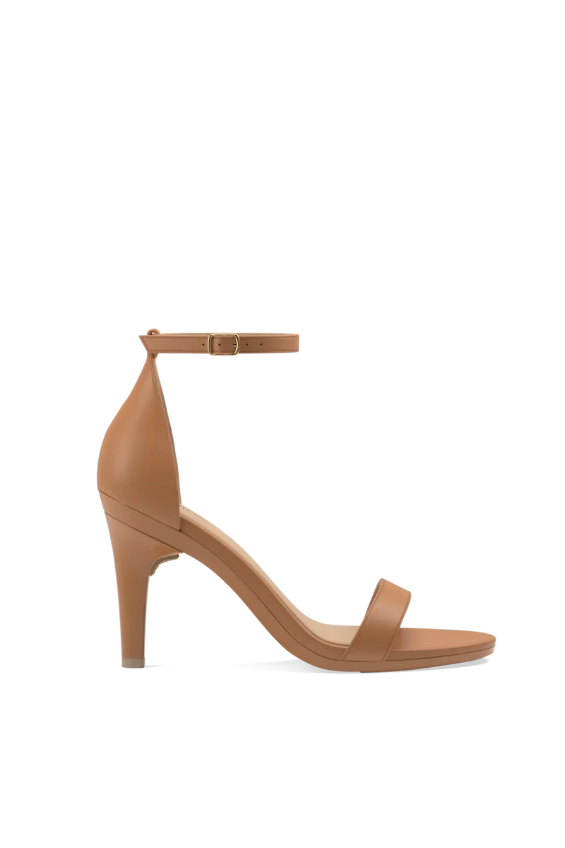 The Pashionista - Whiskey Leather 4 Stiletto - FINAL SALE