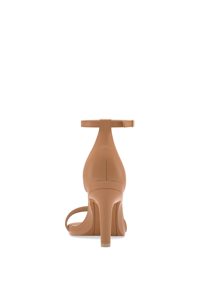 The Pashionista - Whiskey Leather 4 Stiletto - FINAL SALE