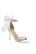 The Pashionista - White Crystal Bow + Stiletto Heel Kit 4 White
