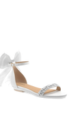 The Pashionista - White Crystal Bow