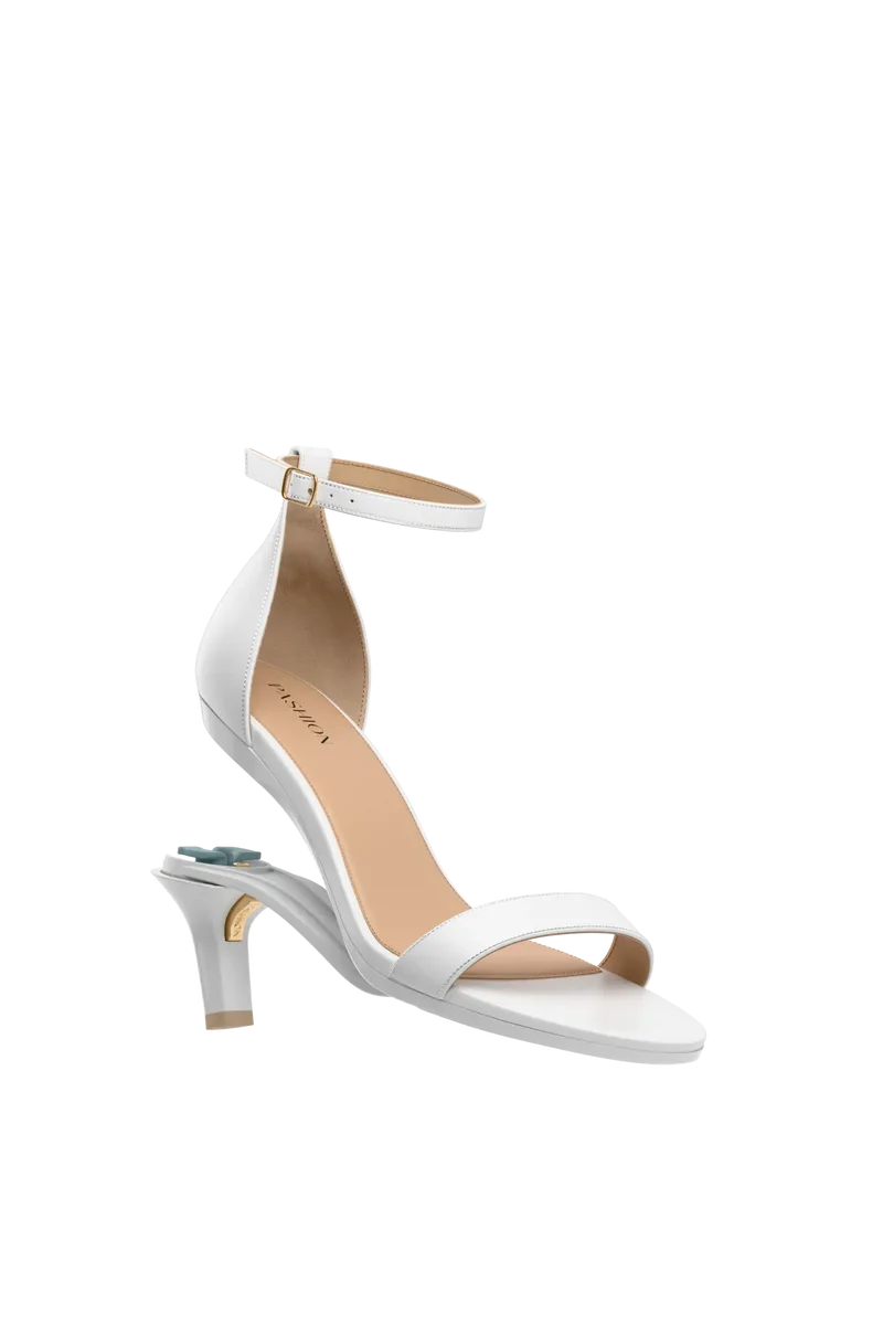The Pashionista - White Leather + Stiletto Heel Kit 3 White