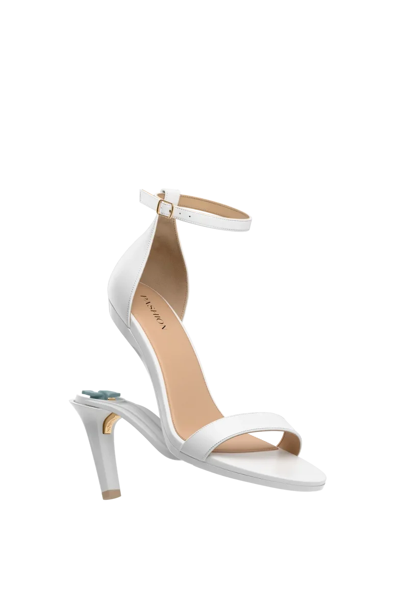 The Pashionista - White Leather + Stiletto Heel Kit 4 White