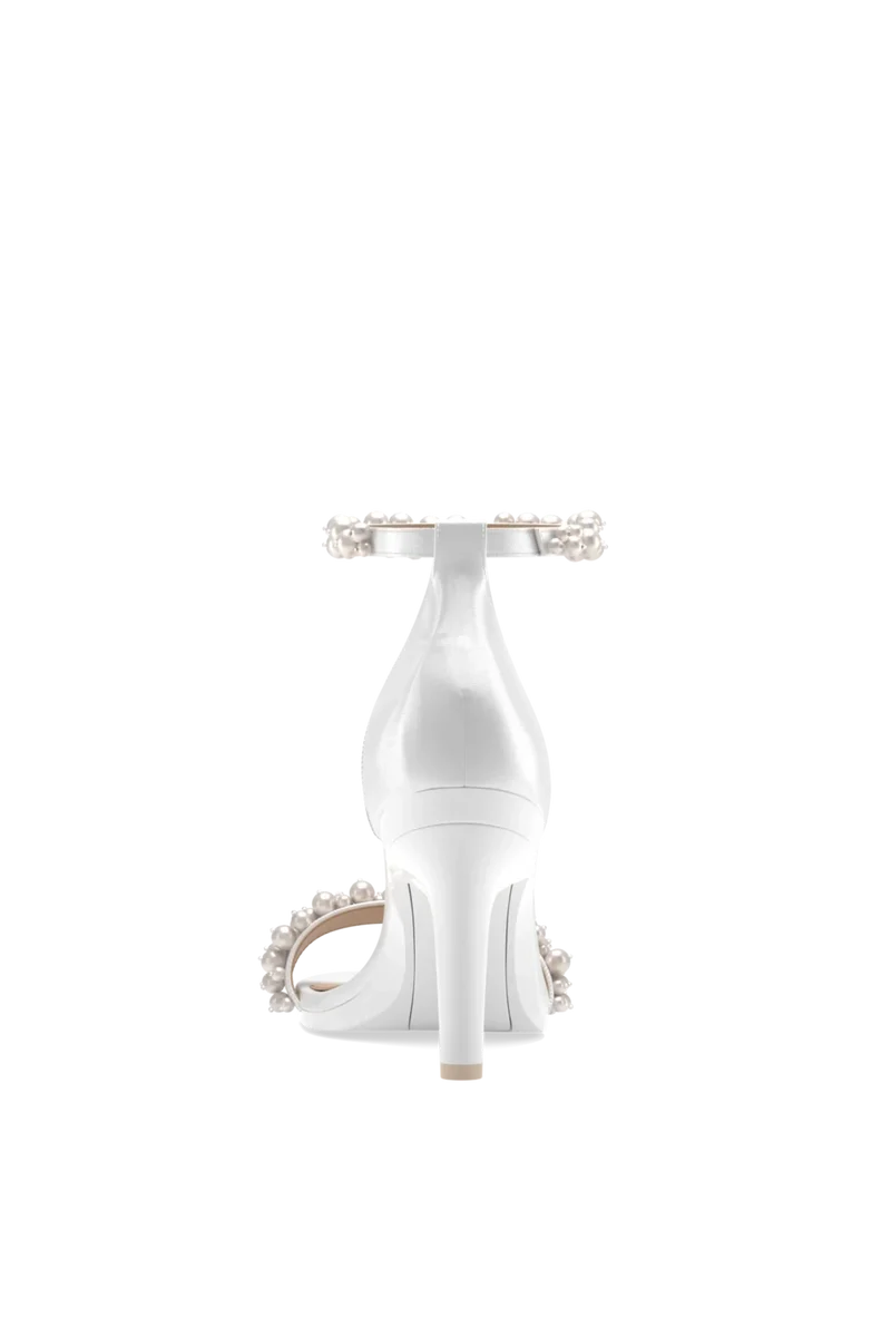 The Pashionista - White Satin Pearl + Stiletto Heel Kit 4 White - Final Sale