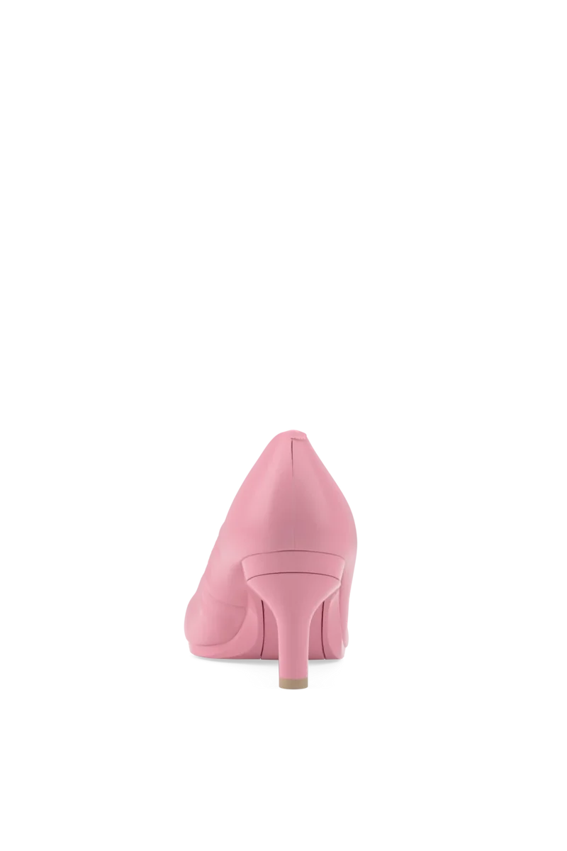 The Pump - Pink Leather 3 Stiletto - Final Sale