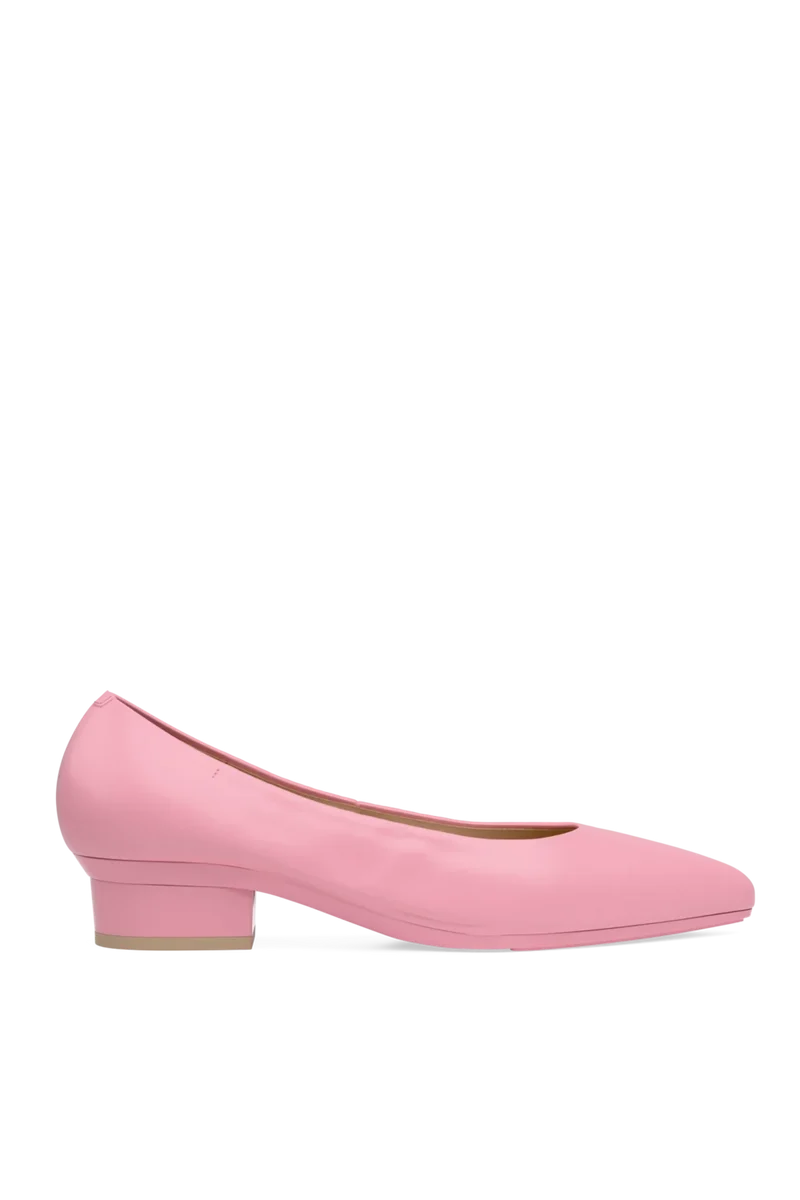 The Pump - Pink Leather - Final Sale