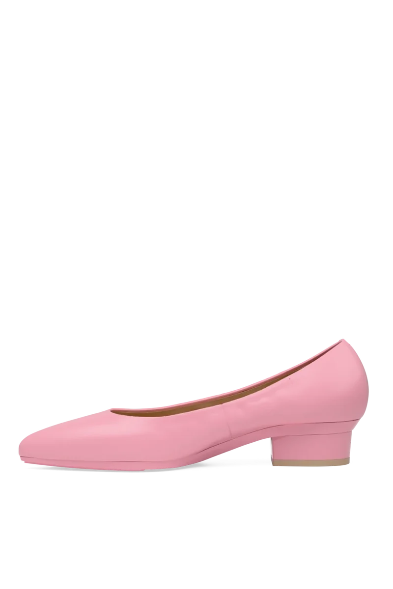 The Pump - Pink Leather - Final Sale