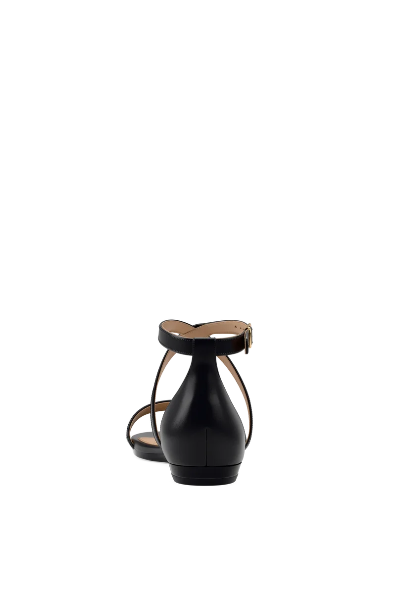 The Sandal - Coal Leather