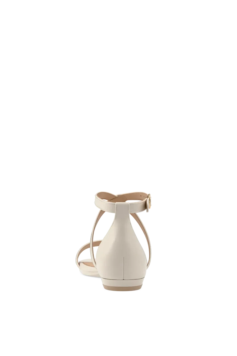 The Sandal - Ivory Leather