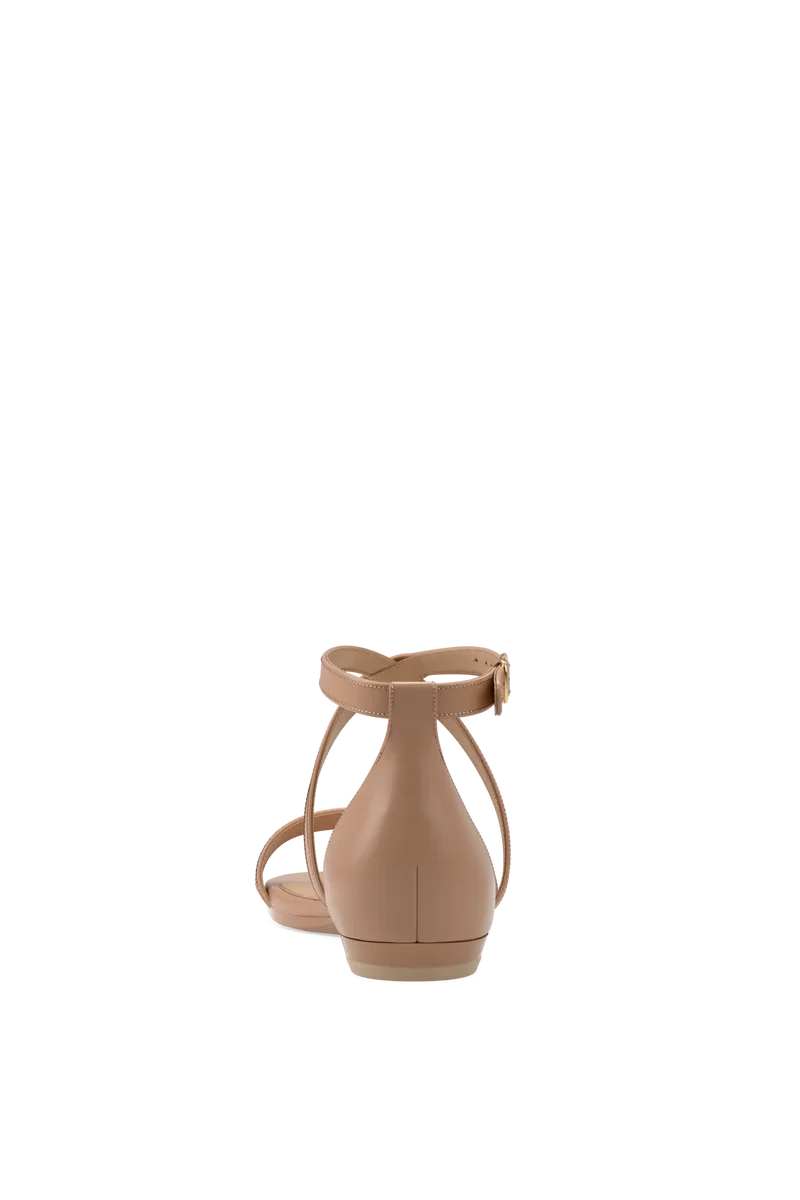 The Sandal - Latte Leather