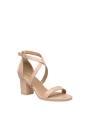 The Sandal - Sand Patent 3 Block - FINAL SALE