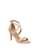 The Sandal - Sand Patent 4 Stiletto - FINAL SALE