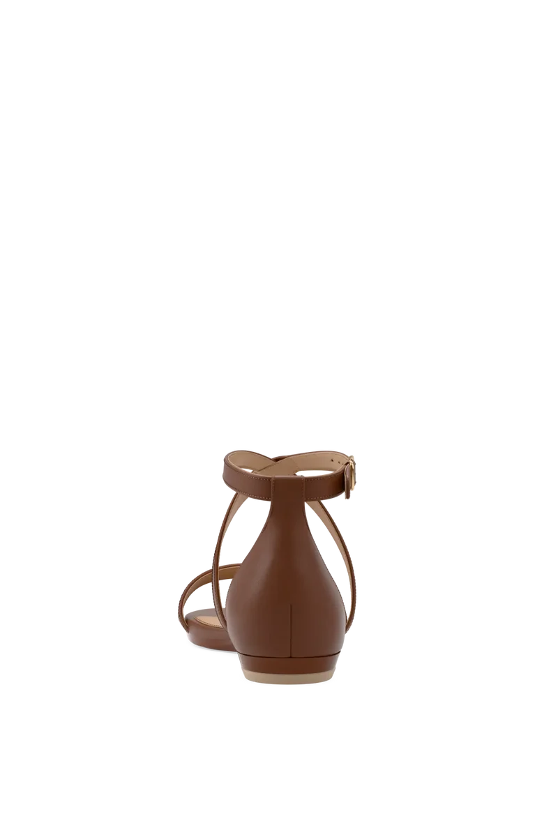 The Sandal - Walnut Leather - FINAL SALE
