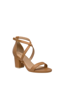 The Sandal - Whiskey Leather + Block Heel Kit 3 Whiskey