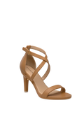 The Sandal - Whiskey Leather + Stiletto Heel Kit 4 Whiskey
