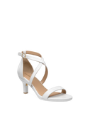 The Sandal - White + Stiletto Heel Kit 3 White