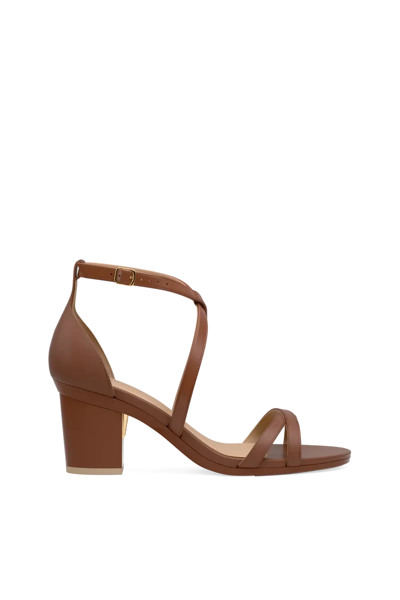 The Sandy - Walnut Leather 3 Block