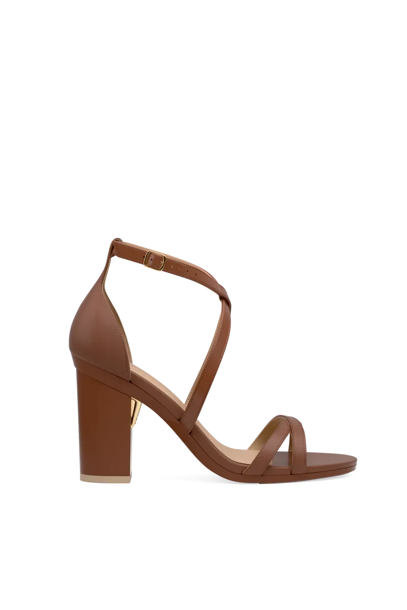 The Sandy - Walnut Leather 4 Block