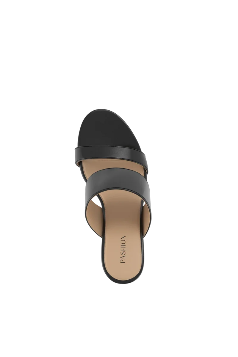 The Slide - Coal + Block Heel Kit 3 Coal