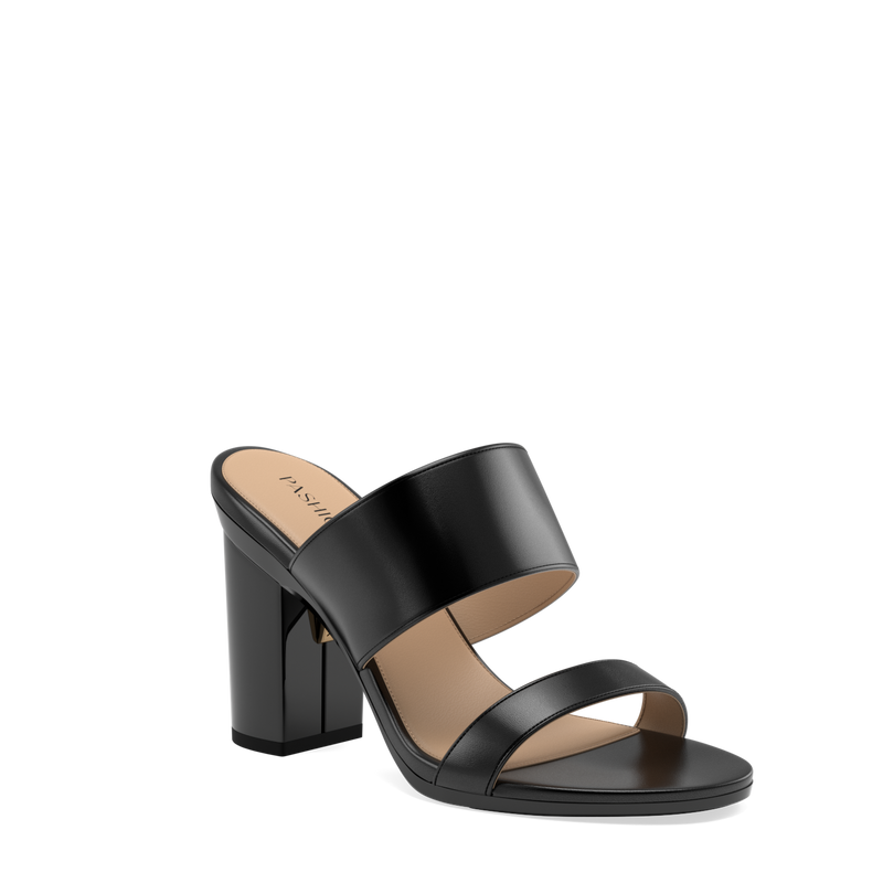 The Slide - Coal + Block Heel Kit 4 Coal