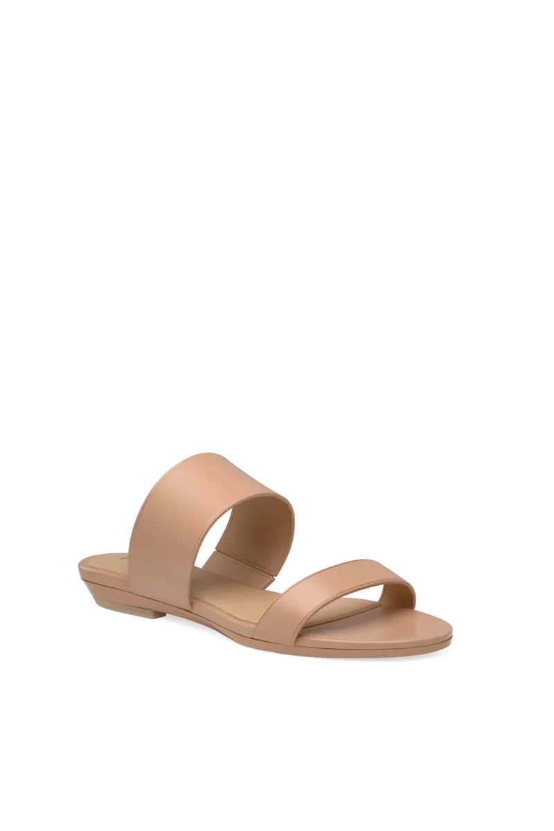 The Slide - Latte Leather 4 Stiletto