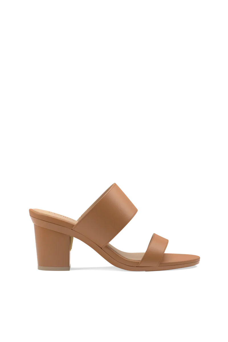 The Slide - Whiskey + Block Heel Kit 3 Whiskey