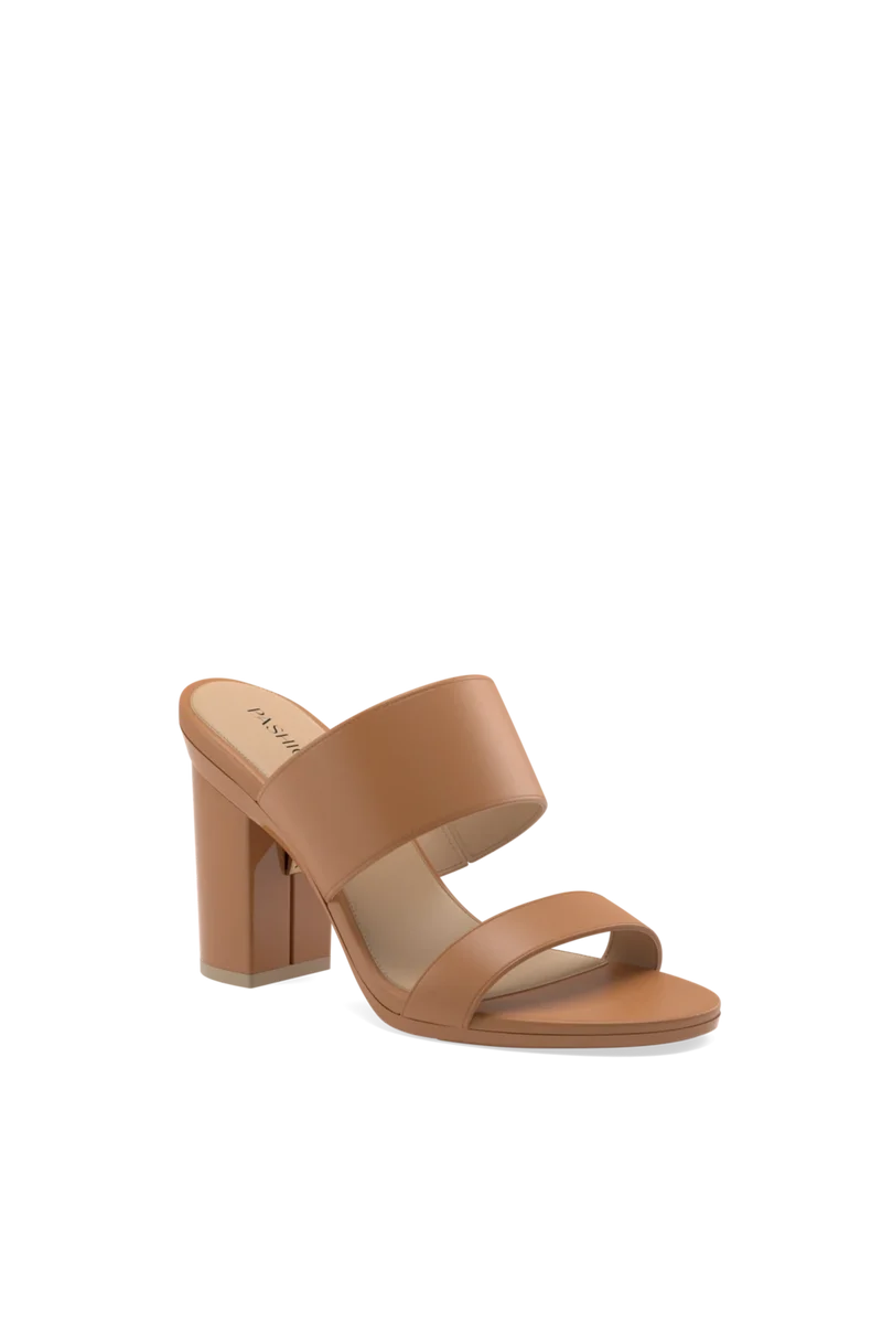 The Slide - Whiskey + Block Heel Kit 4 Whiskey