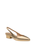The Slingback - Matte Gold Flat - Final Sale