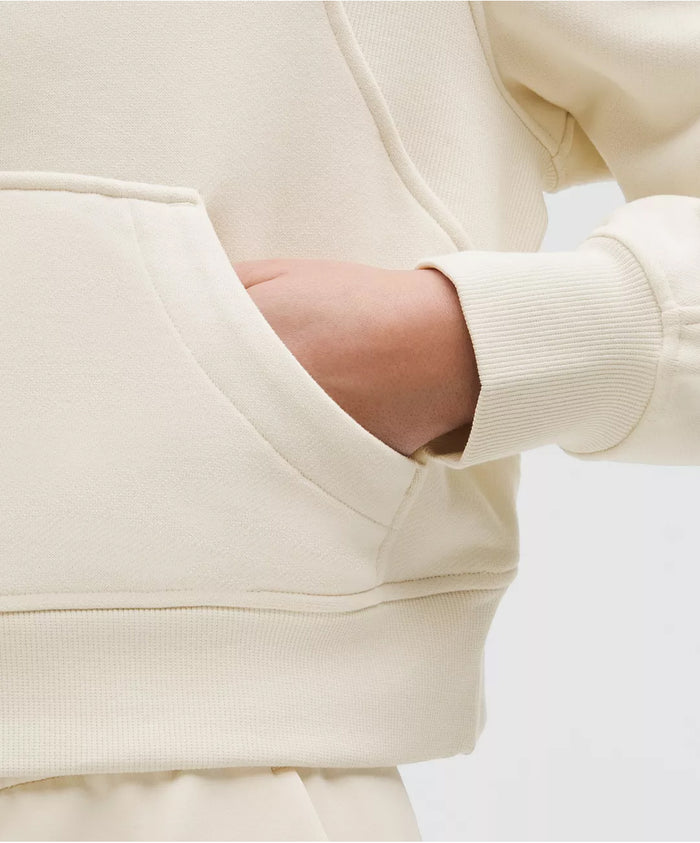 Theta Tau lululemon Scuba Oversized Half-Zip Hoodie - Ivory