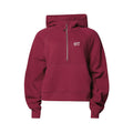 Theta Tau lululemon Scuba Oversized Half-Zip Hoodie - Ruby Wine