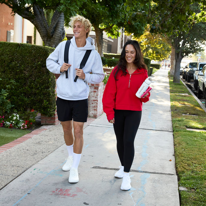 Theta Tau lululemon Scuba Oversized Half-Zip Hoodie - True Red