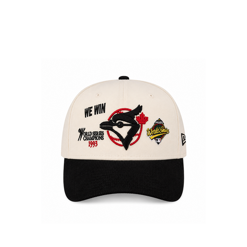 TORONTO BLUE JAYS 1993 WORLD SERIES 9FORTY HAT BLACK / OFF-WHITE