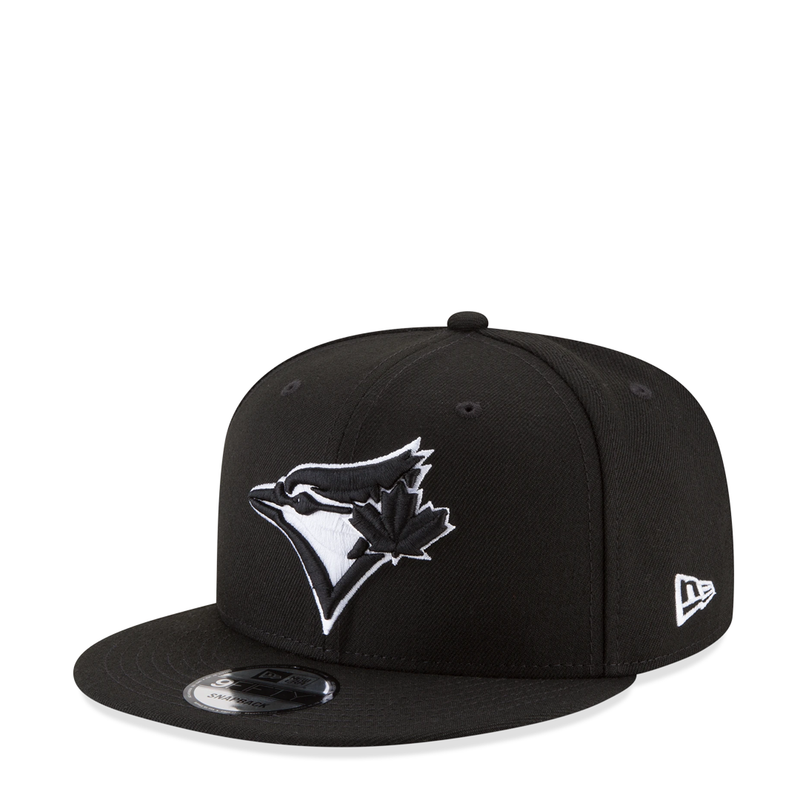 TORONTO BLUE JAYS 9FIFTY SNAPBACK BLACK HAT