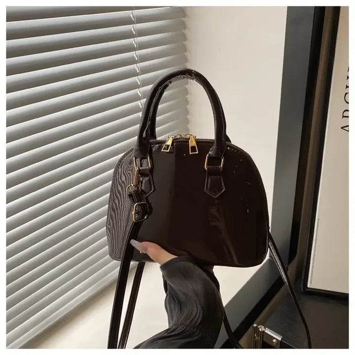 Trendy Vintage Crossbody Bag Chic Pu Shoulder Bag